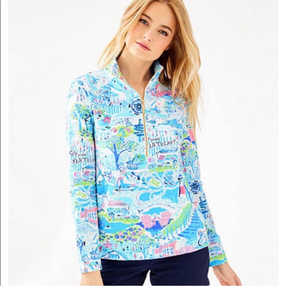 NWT Lilly Pulitzer Loves Nantucket Skipper Popover